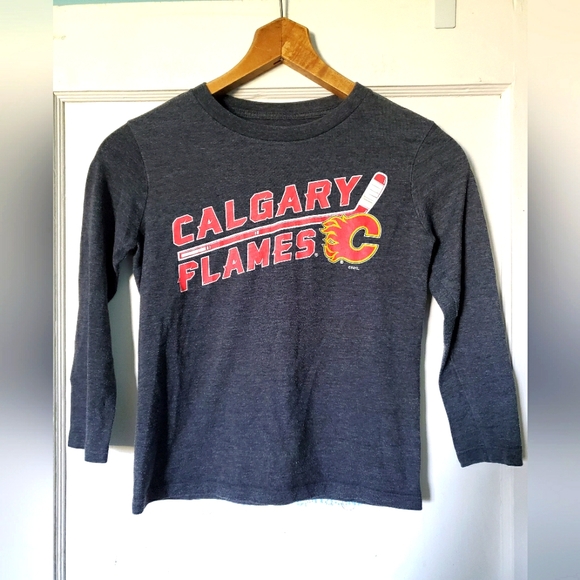Calgary Flames NHL Boys Hockey Tee π π₯ - Picture 1 of 3